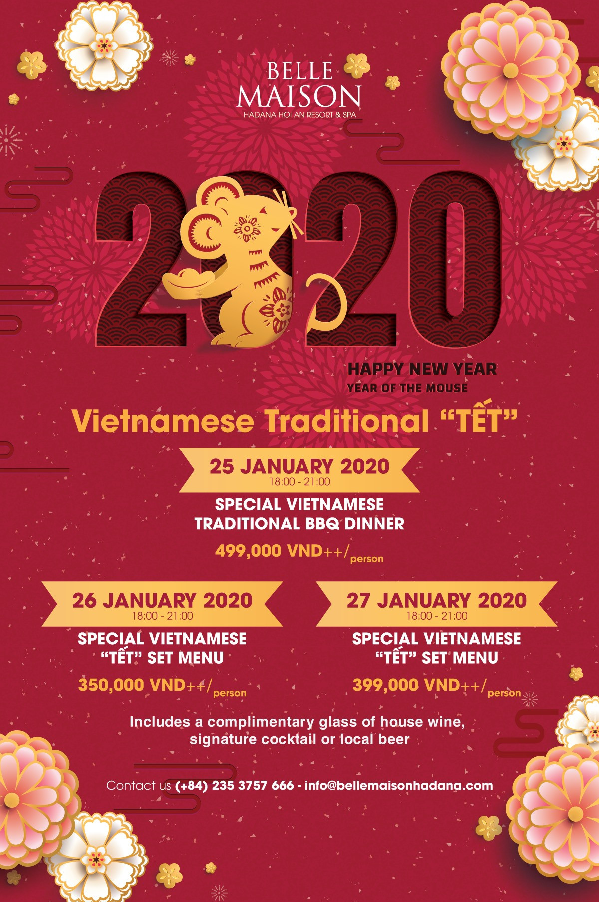 Belle Maison Vietnamese Traditional Tet 2020